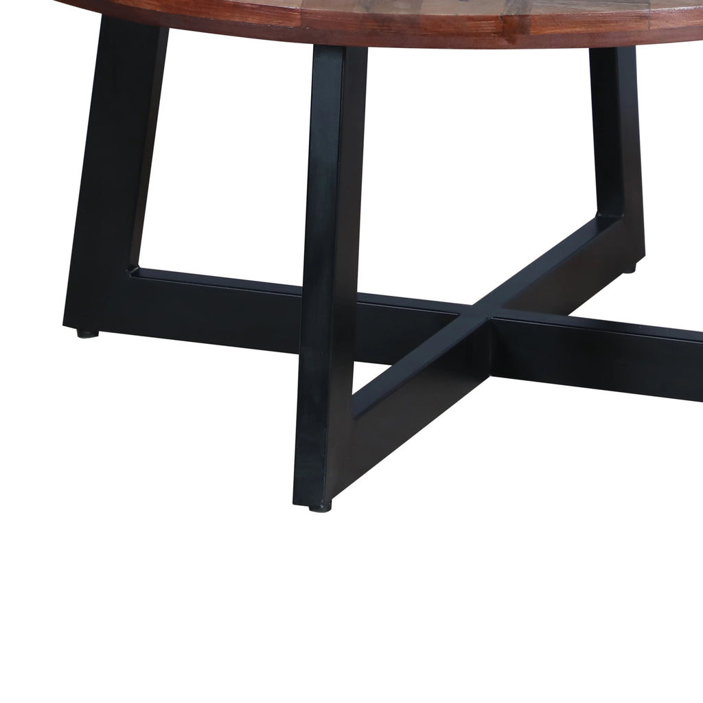 31 Inch Round Mango Wood Coffee Table K118299