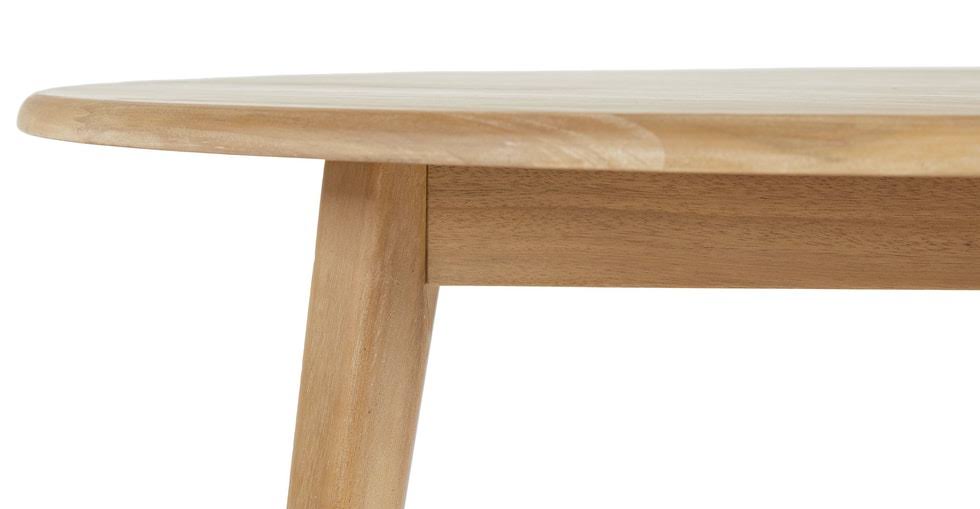 32x22 Round Acacia Coffee Table H230