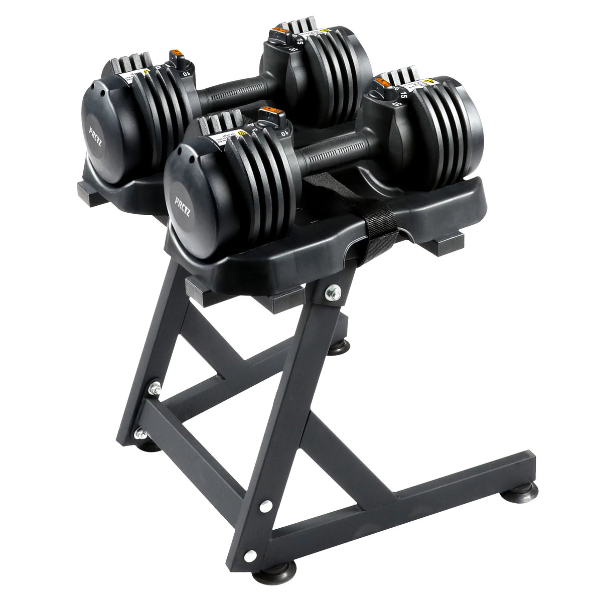 10-30lb Adjustable Dumbbell Pair with Stand P2630
