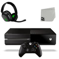 Xbox One 500GB Gaming Console Black with Gaming Headset C18404