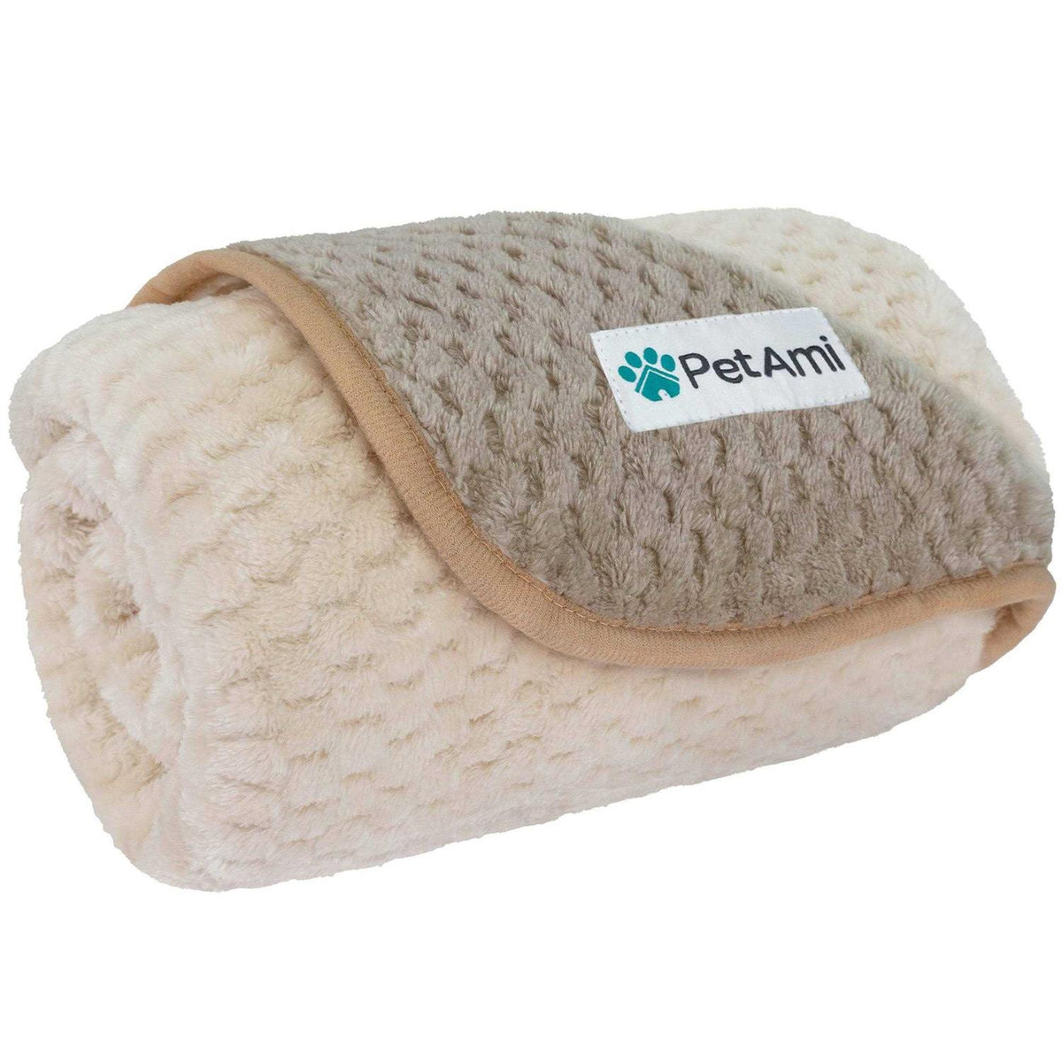 Sherpa Fleece Waterproof Waffle Cat & Dog Blanket A7364