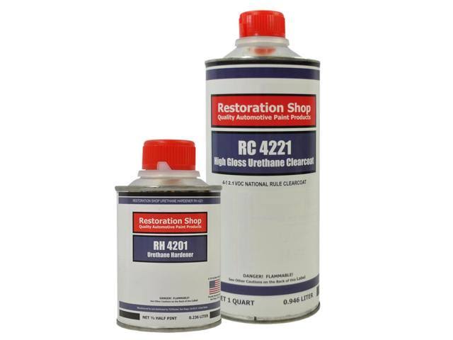 Dark Brown Quart Low VOC Urethane Basecoat Car Auto Body Paint Kit N90121