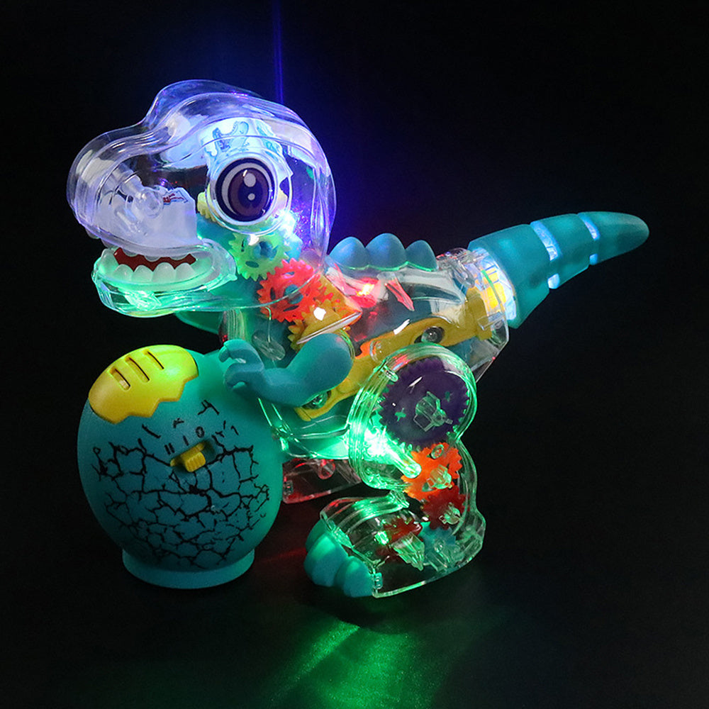 Transparent Gear Car With Light Music S593