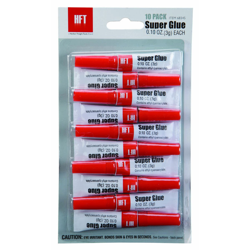 High-Strength Super Glue 10-Pack F50383