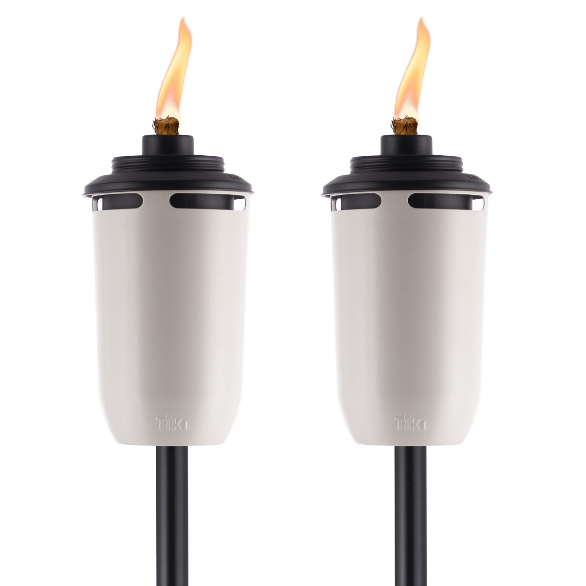 2-Pack 65 inch Metal White Torch P445