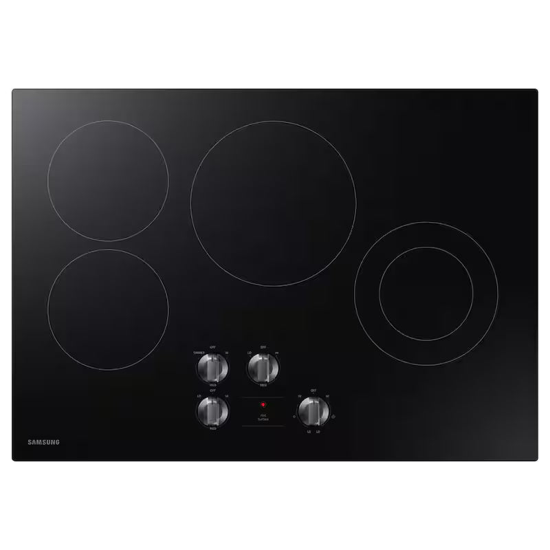 Black 4-Element Electric Cooktop H2443