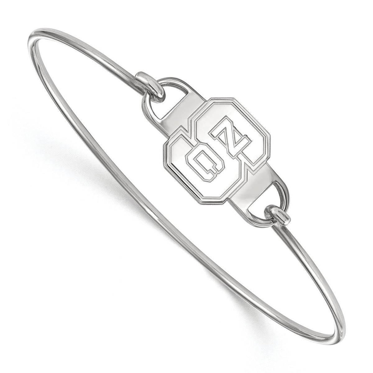 Sterling Silver Bangle Z7757