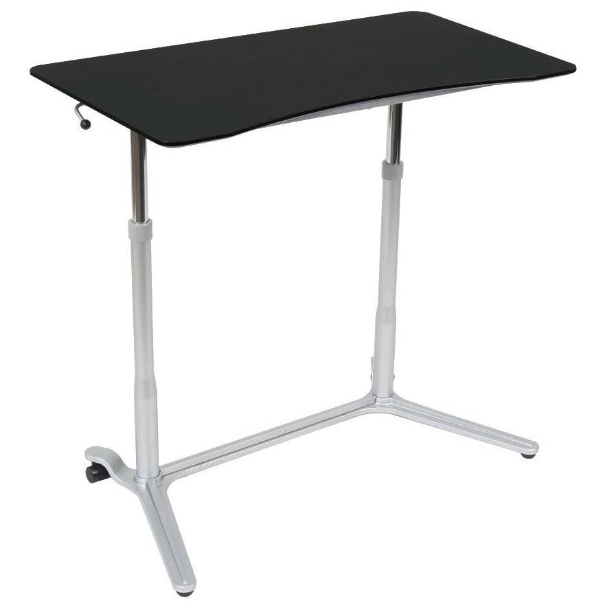Adjustable Height Desk - Silver - Black R75136