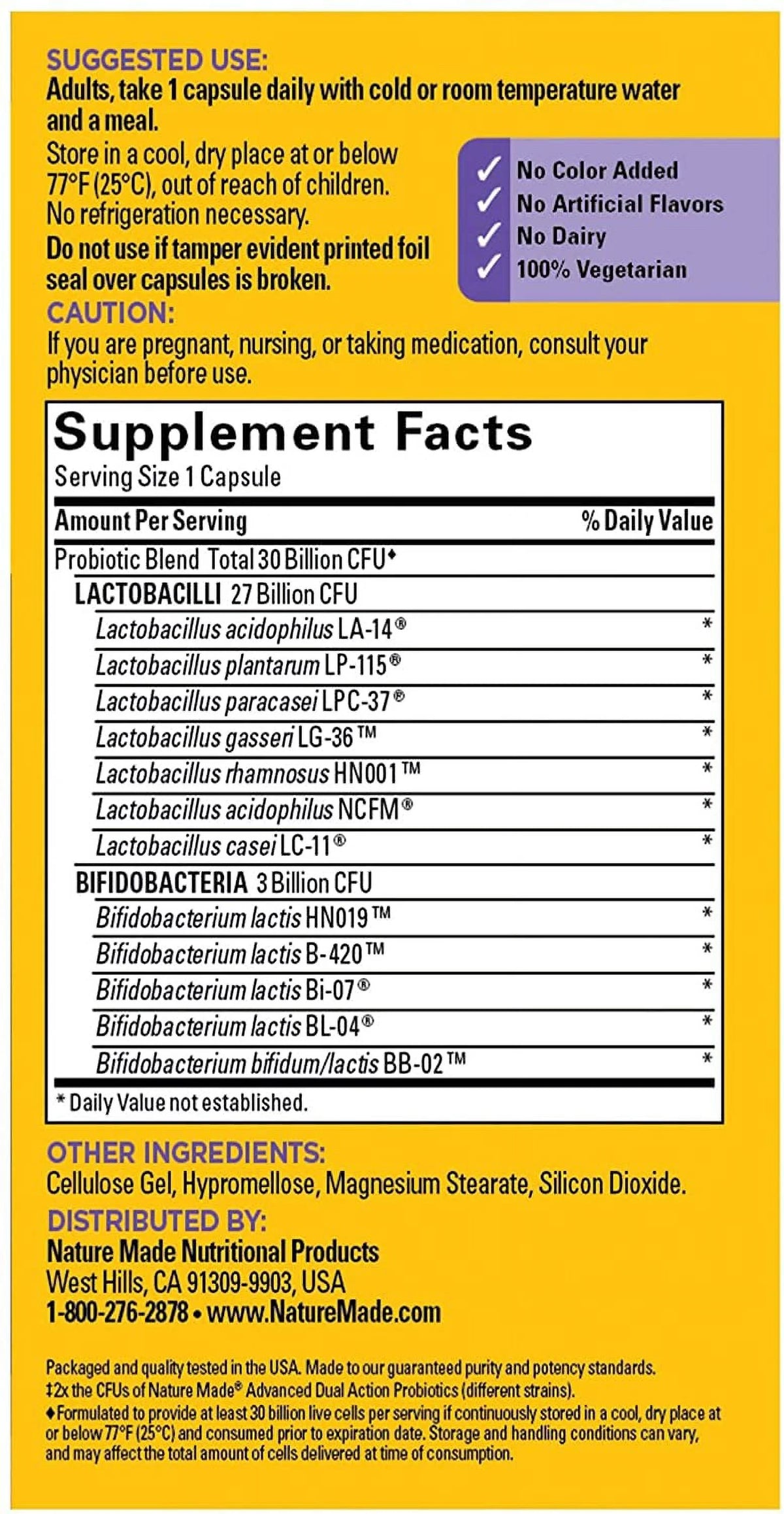 Ultra Strength Probiotic Capsules Pack of 2 T522680