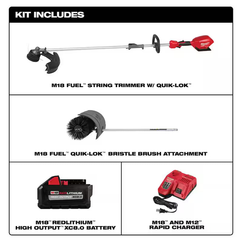 18V Lithium-Ion Brushless Cordless String Trimmer Kit N4691