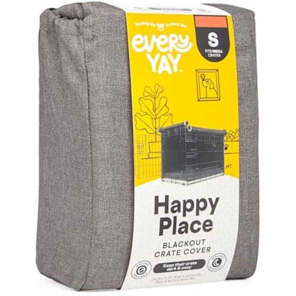 Grey Dog Crate Cover H486