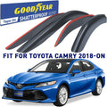 4 pcs Tape-on Side Window Deflectors for Toyota Camry 2018-2022 B4520