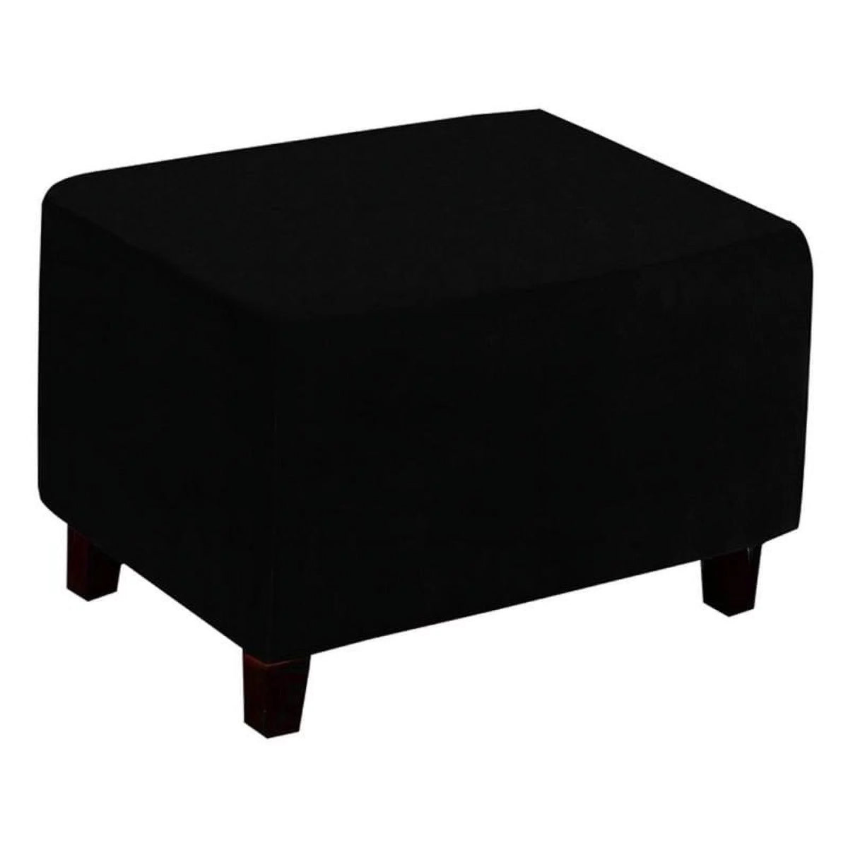 Black Rectangular Footrest J5310