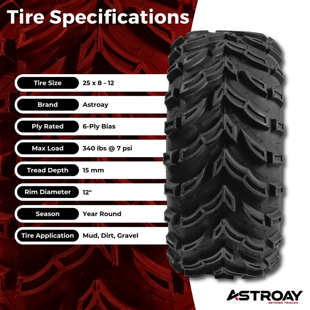 12 Utility ATV/UTV Tire W282219