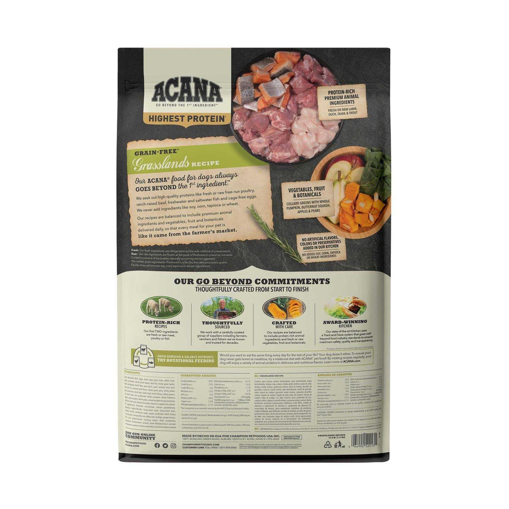Grasslands Dry Dog Food P877