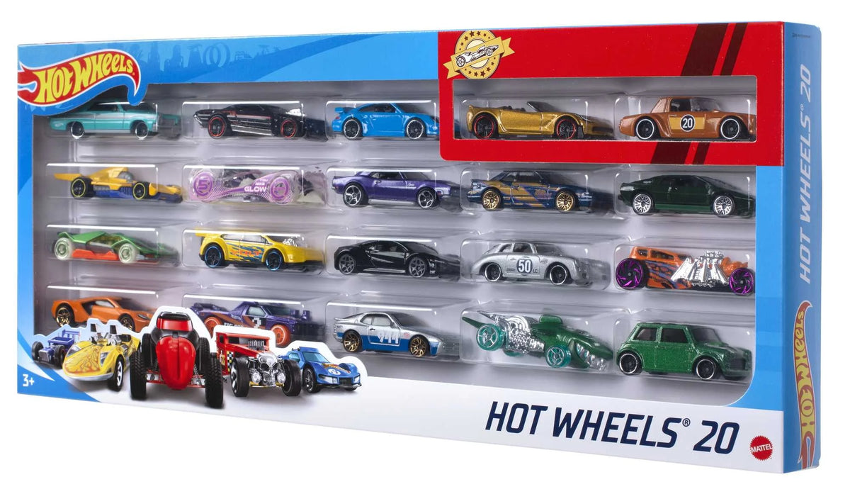 Set of 20 Toy Cars 1:64 Scale L663539