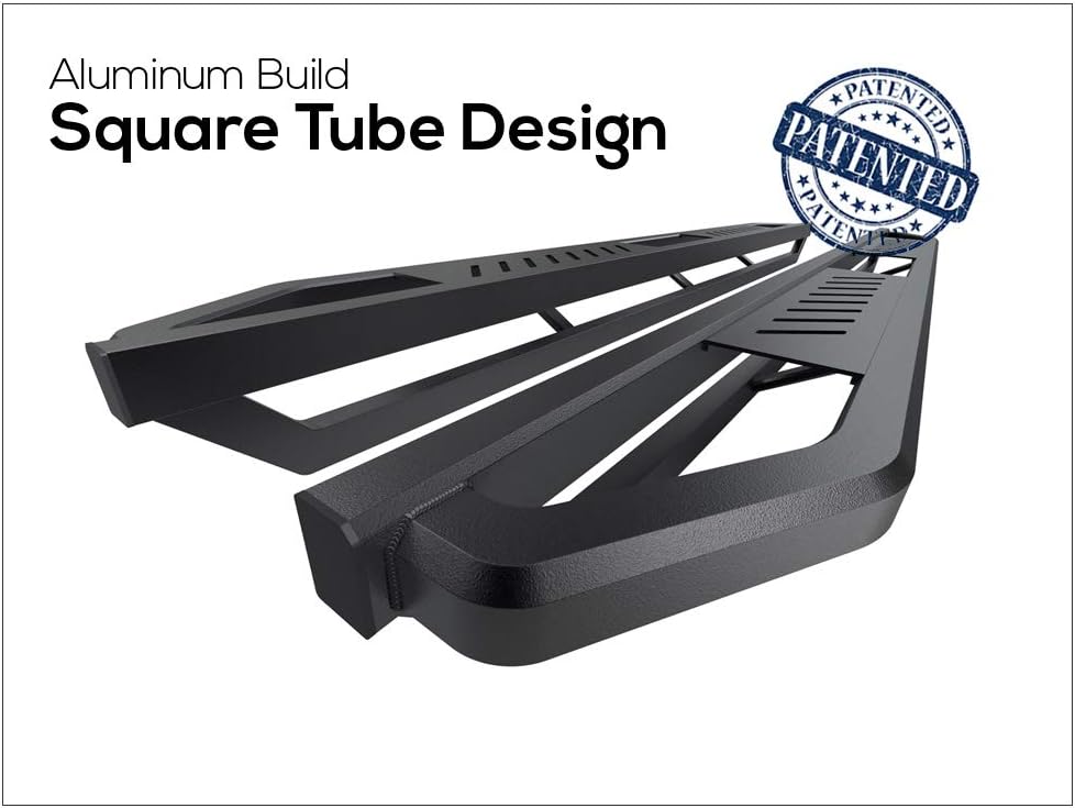 Aluminum Side Steps Nerf Bars for Dodge Ram 1500 Quad Cab 2002-2008 A41024