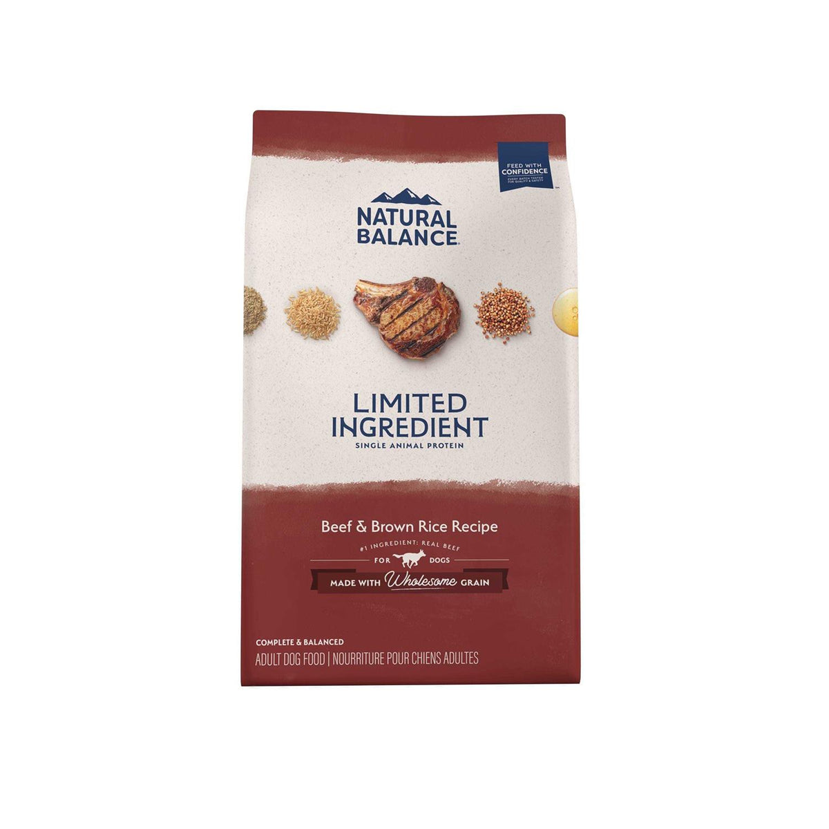 Beef & Brown Rice Dry Dog Food I930