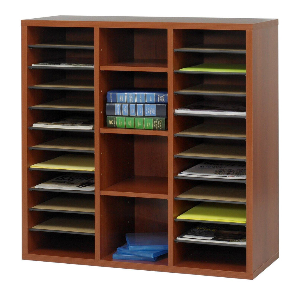 Cherry Open Bookcase Q941731