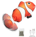 Clownfish Cat Kicker Fish Toy Q2030