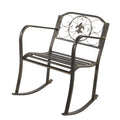 Metal Manual Rocking Chair U865