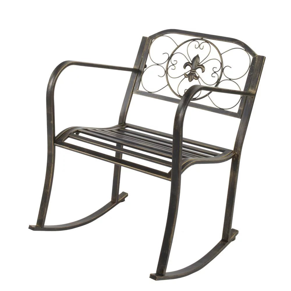 Metal Manual Rocking Chair U865