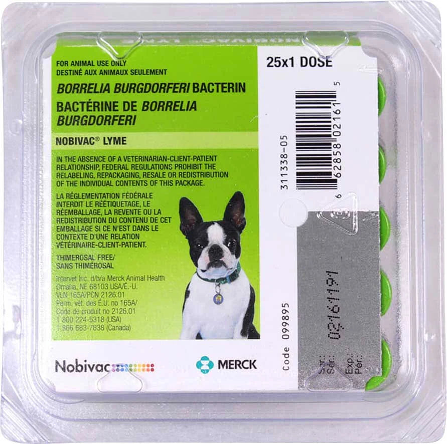 25 x 1 Dose Dog Vaccine Z8303