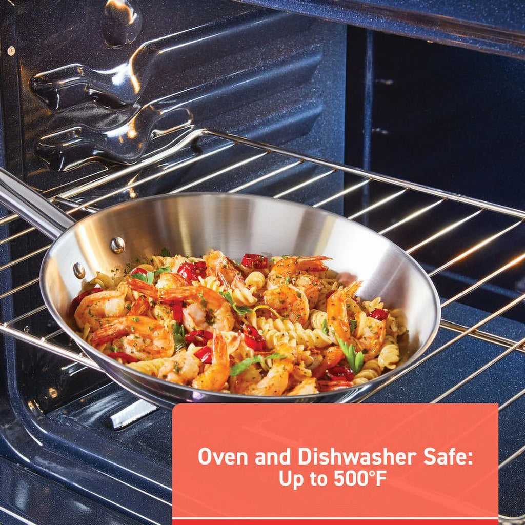 Stainless Steel 11-Piece Cookware Set P95027