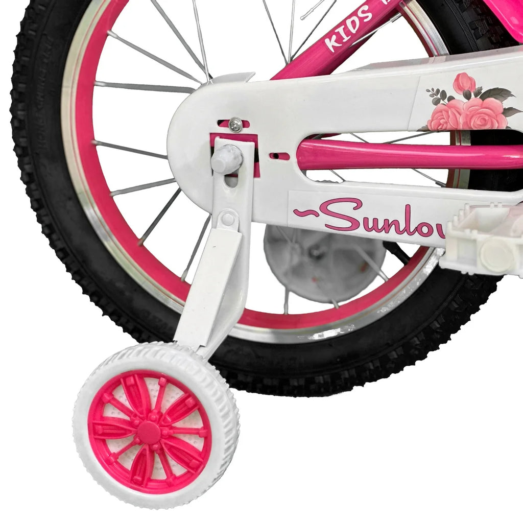 12 Inch Kids Bike with Training Wheels & Basket F761103