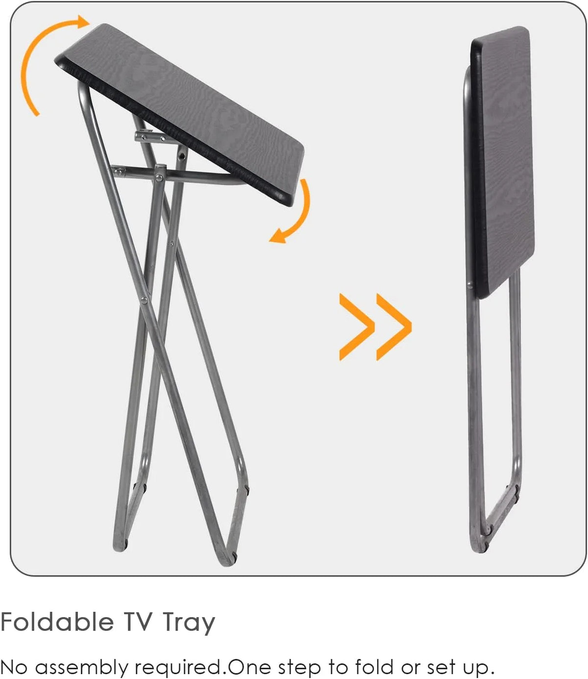 Folding Laptop Table Black N3555