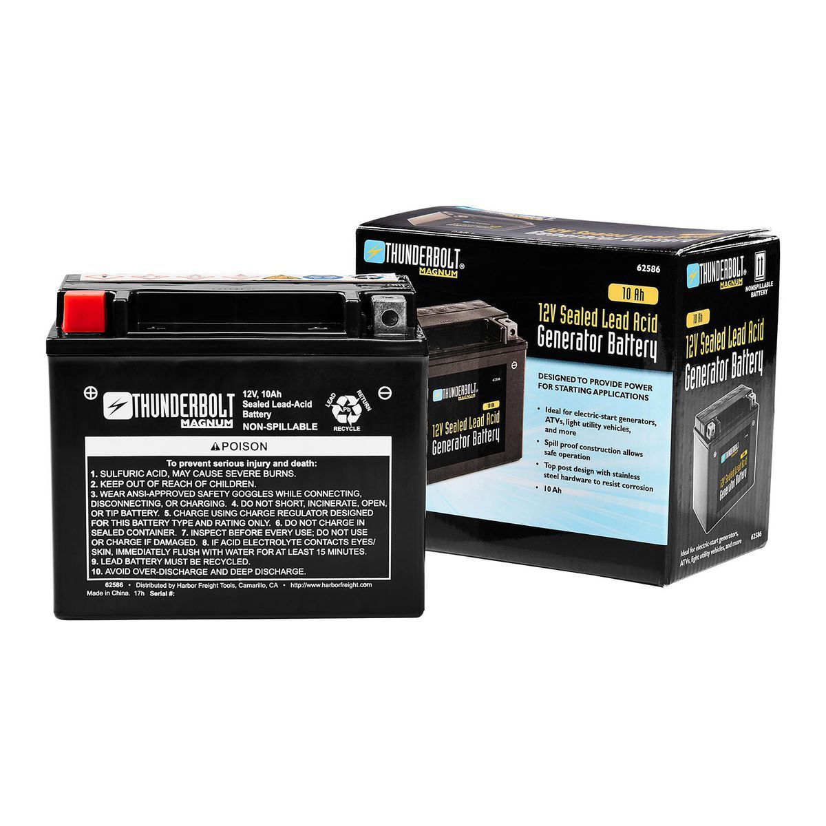 12V 160 CCA AGM Battery C831
