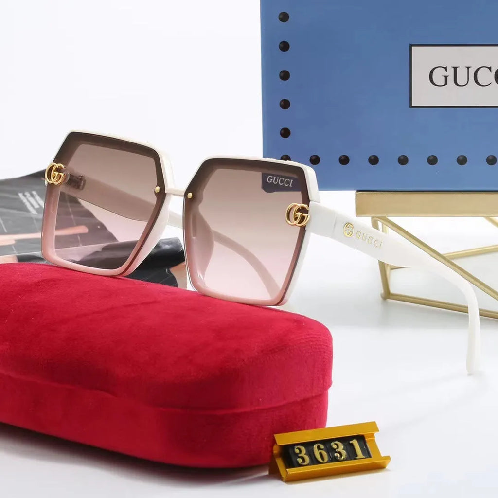 Fashionable Letter Sunglasses A384409