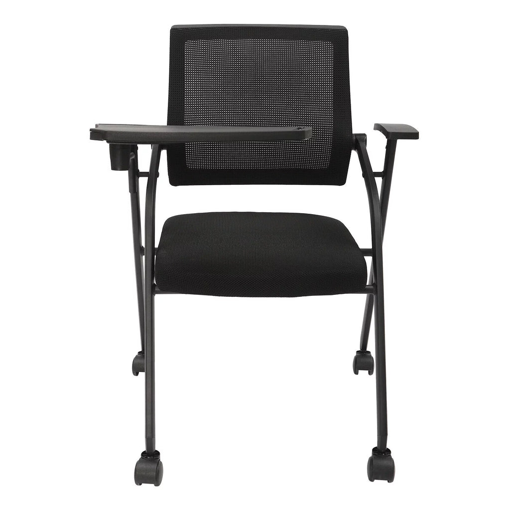 Office Reception Chair with Flip-Up Tablet Arm M3544