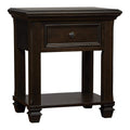 Pure White 1 Drawer Nightstand S5623