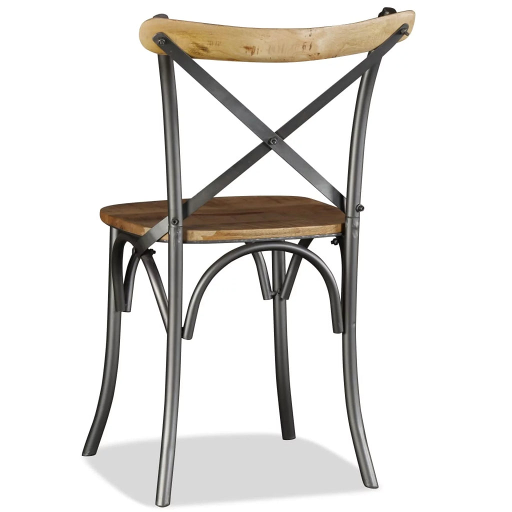 Dining Chairs 2 pcs Solid Mango Wood R43232