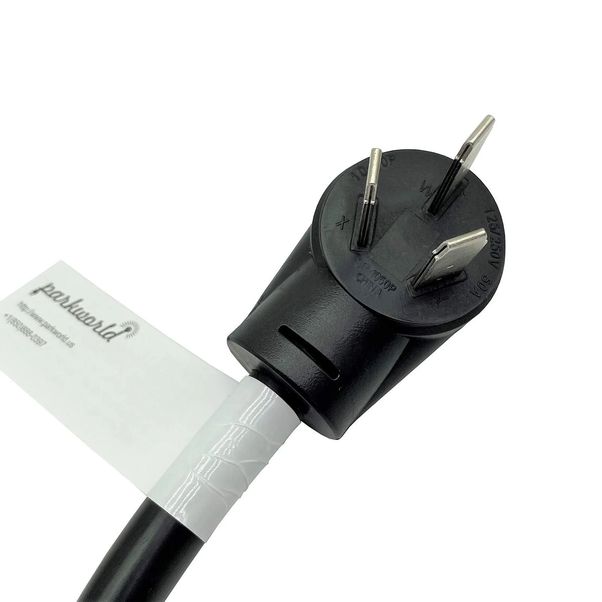 Range Adapter Cord, 10-50P Male to (3) 5-15R Female Tri Outlet, 125V, 14 inch R3317