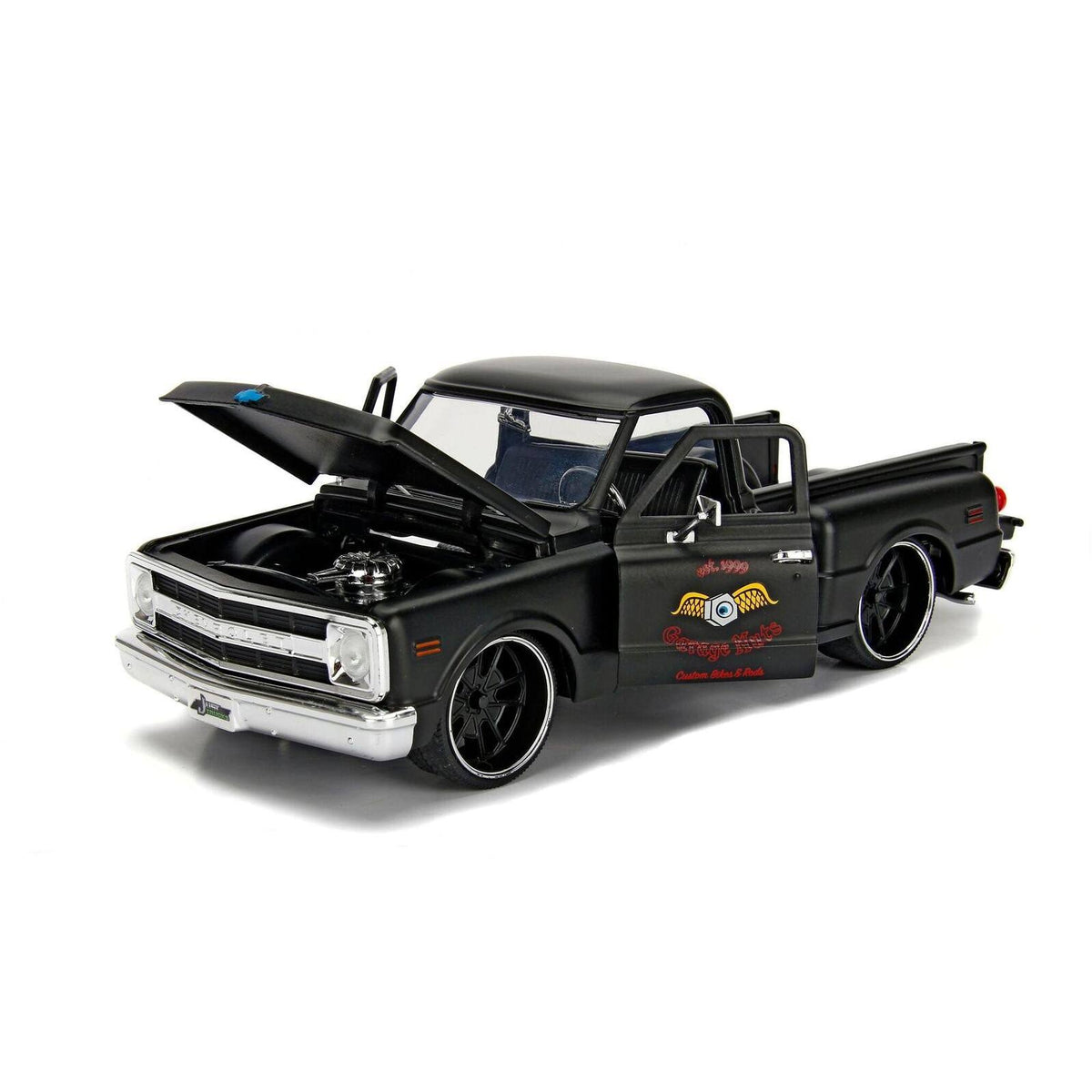 Matt Black 1/24 Diecast Model Car D4831