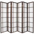 6 ft. Tall 6 Panel Shoji Screen M919