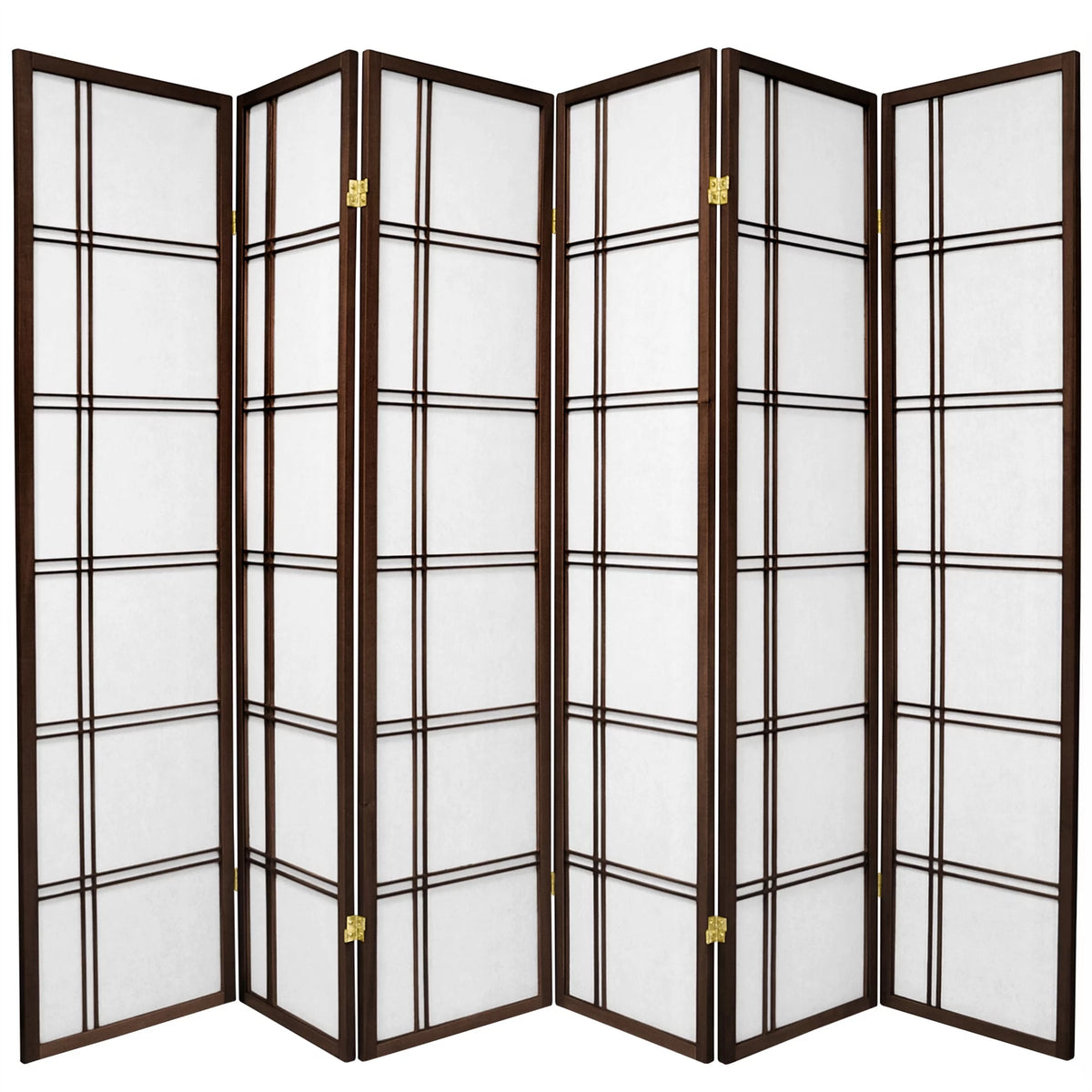 6 ft. Tall 6 Panel Shoji Screen M919