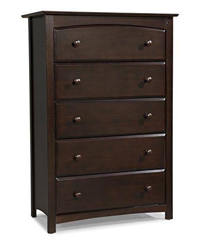 Black 5 Drawer Dresser A268244