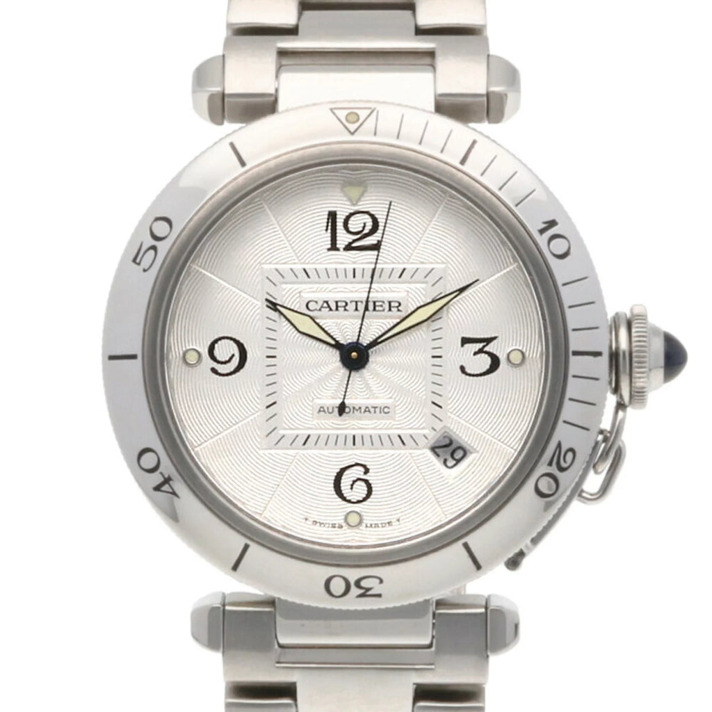 Pre-Owned 38MM Stainless Steel Self-Winding Men's Watch G835