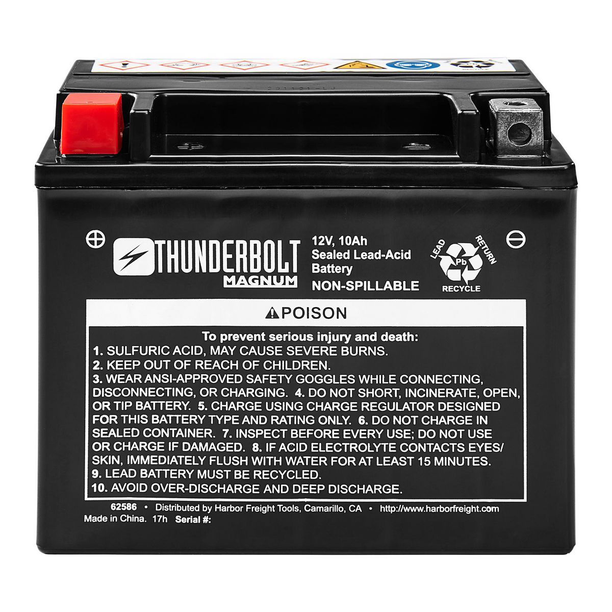 12V 160 CCA AGM Battery C831