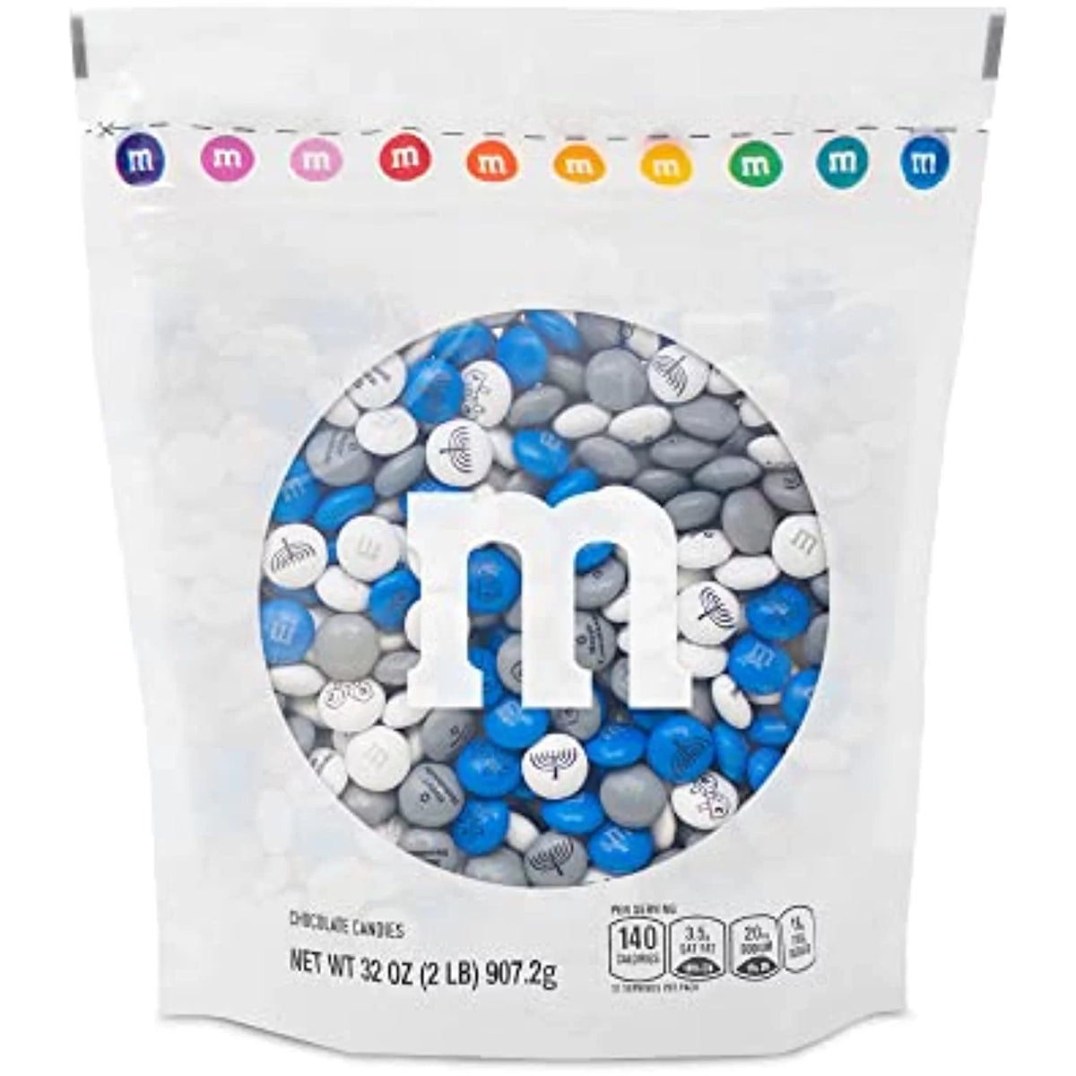 Milk Chocolate Hanukkah Candy 2 Lbs Party Size Bag G4268