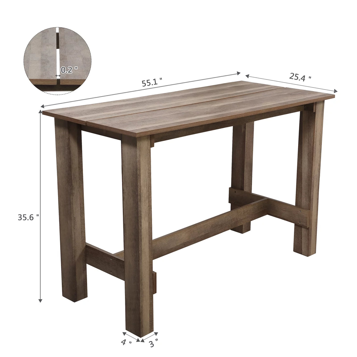 Light Brown Dining Table M146690