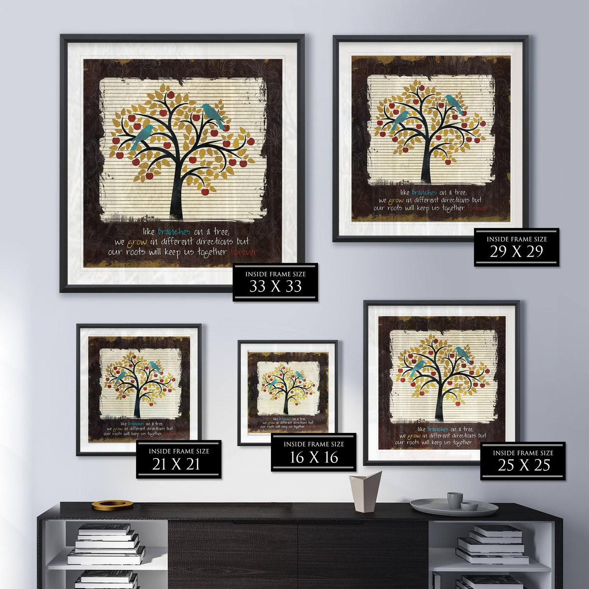 Framed Giclee Print 32x32 R62713