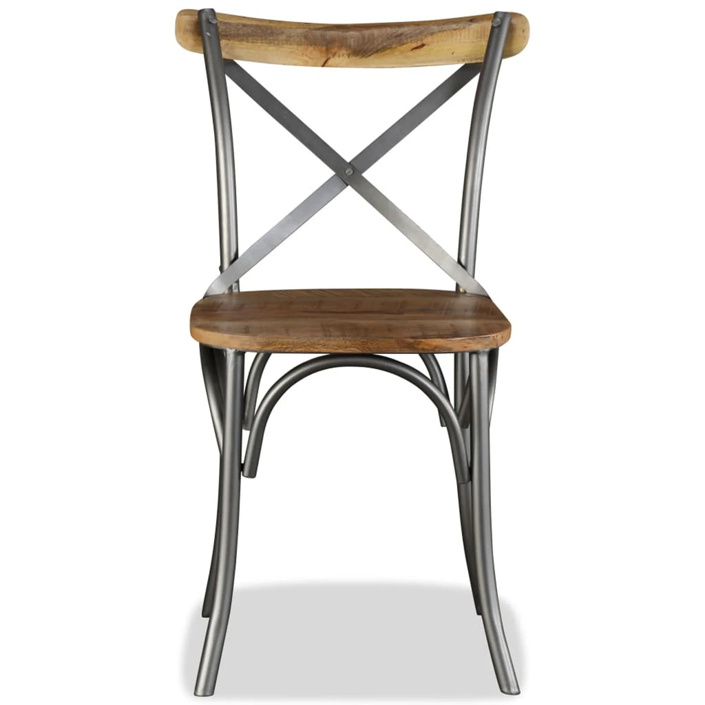 Dining Chairs 2 pcs Solid Mango Wood R43232